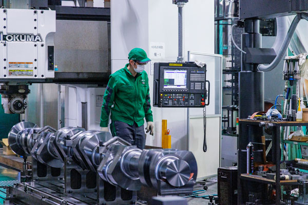 自動設備による加工01